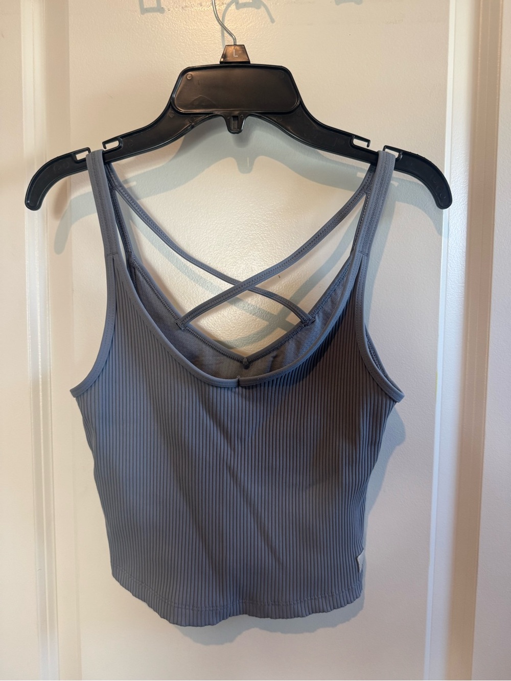 Vuori Ribbed Crossback Tank Top Size Small